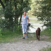 Zelenice - vychádzka len s Aishinkou